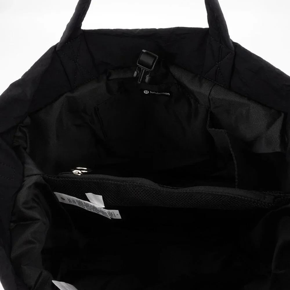 lululemon athletica Black Crossbody Tote Bag